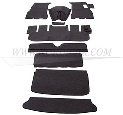 Carpet set Gray P1800S RHD Volvo P1800S RHD 696009RHD