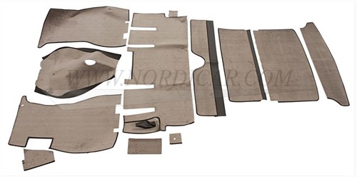 Matten set Grijs compleet Volvo 1800E 696014