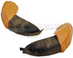 Wielbak bekledingset bruin Links en Rechts Volvo 1800ES kleurcode 456-884 457-885 697552