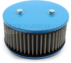 Luftfilter Blau Hi-Performance 70mm Volvo 544 Ama P1800S 140 B18 B20 SU HS6 73606