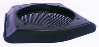 Speaker cover Door front fits left and right black Volvo 240 260 1384636-2