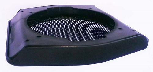 Speaker cover Door front fits left and right black Volvo 240 260 1384636-2