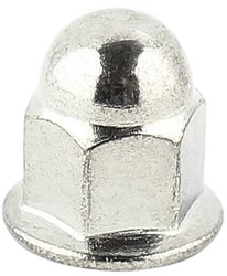 Blinde moer chroom Volvo 200 400 700 900