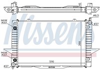 Radiator- Nissens Volvo S/V70 V70XC 99-00 C70 99-05 8603767-2