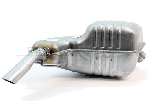 Endschalldämpfer Volvo V70 00-08 XC70 01-07 Benz en dsl zonder chromen eindpijp 8638532 8683430