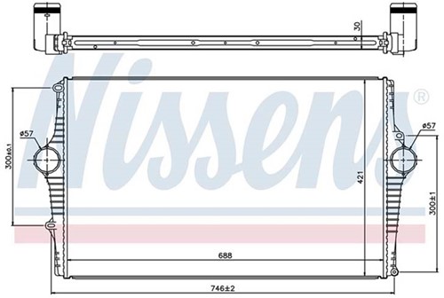Intercooler, Charger- Nissens-3