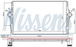 Intercooler, échangeur- Nissens Volvo S60 S80 V70 XC70 03- benz 8671694