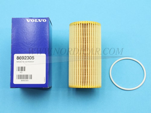 Ölfiltereinsatz Volvo C30 S40 V50 S60 S80 V70 00- XC90 8692305-2