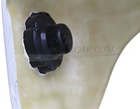 Kotflügel vorne - links - Polyester Volvo 444 445 544 210 87503-3