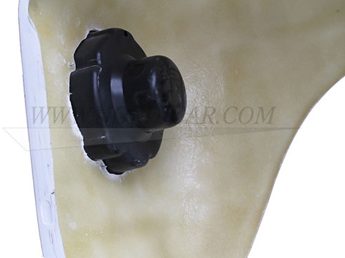 Aile avant - droite - polyester Volvo 444 445 544 210 87504-3