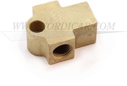 Collecteur tuyau de frein (3 pc) Essieu arrière -pièce utilisée Volvo 444 445 544 210 Ama 1800 enkel systeem 87696