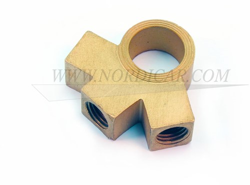 Remleiding verdeelstuk 3-weg gebruikt Volvo 444 445 544 210 87697