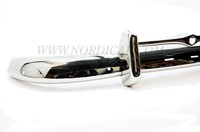 Stoßstange hinten Komplett Edelstahl  Volvo 444 ('54-'57) 88506-2