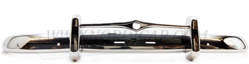 Achterbumper compleet RVS Volvo 444 ('54-'57) 88506