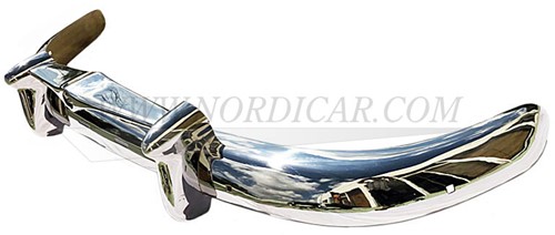 Bumper rear complete stainless steel Volvo 444 ('48-'54) 88552-2