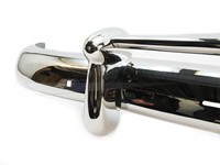 Pare-chocs arrière complet Inox Volvo 444 ('48-'54) 88552-3