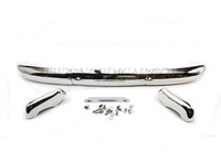 Front bumper complete stainless steel Volvo 444 445 ('54-'57) 88587-2