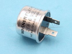 Relay Flasher unit 2 terminal Volvo 444 445 544 210 1200 6 volt 89111