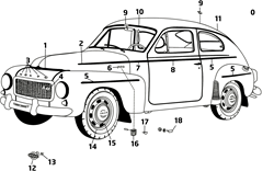 Sierlijsten en emblemen