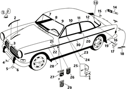 Sierlijsten en emblemen