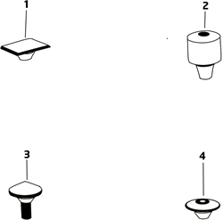 Zierleiste únd emblem
