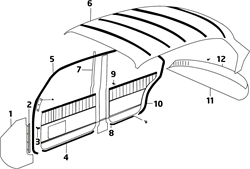 Upholstery and interior parts
