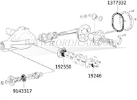 Gasket, Differential  Volvo Spicer 1377332-3