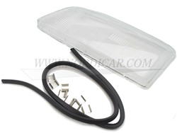 Headlamp glass- Left Volvo S/V70 -00 C70 -05 9169346