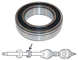 Halfshaft bearing Volvo 850 S70 V70(XC) (-00) C70 (-05) XC70 (01-07) V70 (08-) XC70 (08-) XC90 (03-) XC60 (-17) C70 (06-) S 9181693
