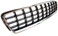 Gitter, Kühlergrill mit Rechteckgitter schwarz/Chrom Volvo V70 2005-2008 8693346-2