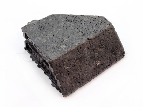 Steun rechts bumperrail acherzijde Volvo S/V70 (-00) 9190771