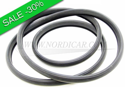 Rear screen rubber seal Volvo 444 1947-53 (brilletje) 92515-2