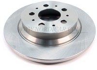 Brake disc Rear axle, Ø 288mm Volvo V70 00-08 XC70 00-07 S60 -09 S80 -06 9434167