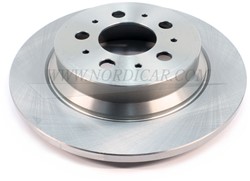 Brake disc Rear axle, Ø 288mm Volvo V70 00-08 XC70 00-07 S60 -09 S80 -06 9434167