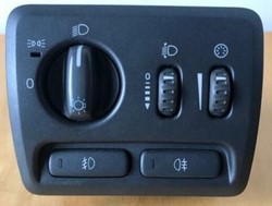 Lichtschalter mit Scheinwerferverstellung und Nebelscheinwerfern - Gebrauchtteil Volvo S60 V70 XC70 9441233