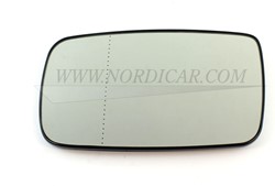 Verre de rétroviseur, Rétroviseur extérieur-  Gauche chauffable Volvo 240 86- 940 960 S/V90 9447753