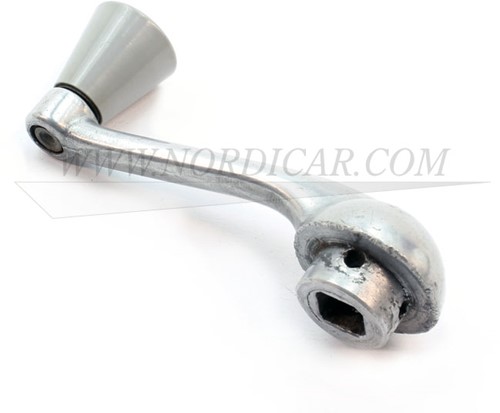 Raamslinger, grijze knop gebruikt Volvo 444 445 94589-2