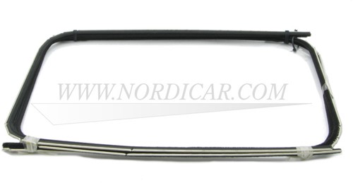 Window channel guide -felt set Volvo PV 544 95006