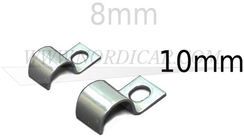 Leidingklem 10 mm Volvo Benzineleiding met mantel 951189