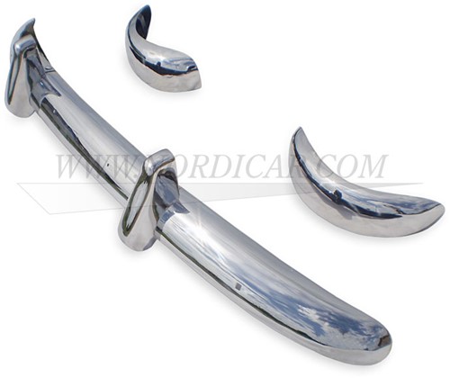 Bumperset compleet RVS Voor Achter Volvo 210 ('58-'68) 96294