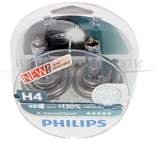 Head lamp bulb set H4- X-treme Vision Volvo 544 210 Ama 1800 140 160 240 260 740 etc 963187-2
