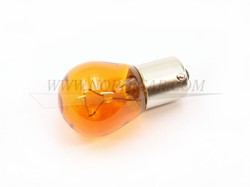 Light bulb 12V Ba15s 21W Amber Volvo symetrische bajonet 979623