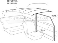 Caoutchouc Intérieur Gauche/Droit Volvo 444 445 544 210 99547-2