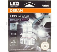 Koplampbol set LED H7 Osram Volvo S/V40 (-04) S/V70 (-00) C70 (98-05) S60 (-09) V70 (00-08) S80 (-06) XC90 (-14) 989828-LED