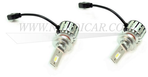 Koplampbol set LED H7 Osram Volvo S/V40 (-04) S/V70 (-00) C70 (98-05) S60 (-09) V70 (00-08) S80 (-06) XC90 (-14) 989828-LED-2