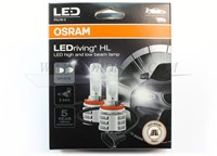 Koplampbol set LED H11 Osram Volvo S40 (04-) V50 C30 C70 (06-) XC90 (03-14) XC90 (16-) 989838-LED