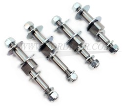 Stoßdämpferschraubensatz Vorderachsmodifikation links + rechts unten + oben Volvo 444 544 445 210 89568