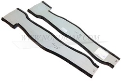 Inner wing set- Rear- aluminum Volvo Amazon combi BI220