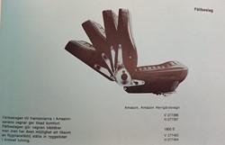 Slaapstoel beslag links gebruikt Volvo Amazon 277386