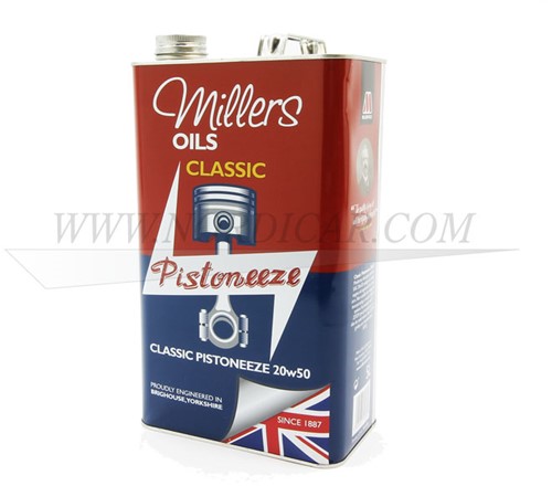 Motoröl 20W50 Millers für Oldtimer und Klassieker Volvo Speciale motorolie voor klassiekers CLASSIC20W50-2